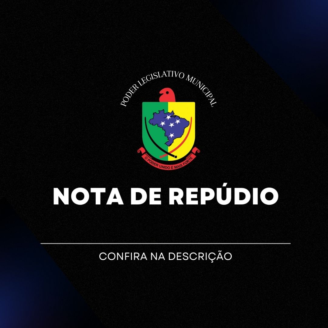 NOTA DE REPÚDIO